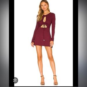 AFRM Britton Long Sleeve Short Dress